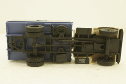 УралЗис-355М, борт с тентом,бежевый/синий, АвтоИстория 1:43