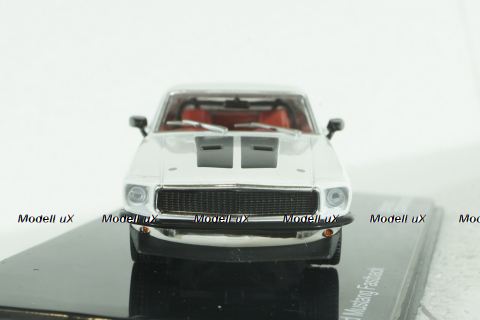 Ford Mustang Fastback (1969) white, Fast&Furious #19, FF019, Altaya 1:43