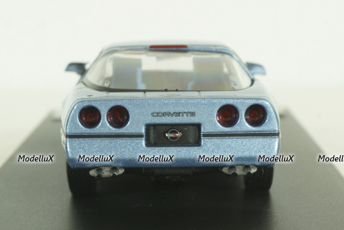 Chevrolet Corvette C4 Coupe 1984 lightblue-metallic, PRD591, Premium X 1:43