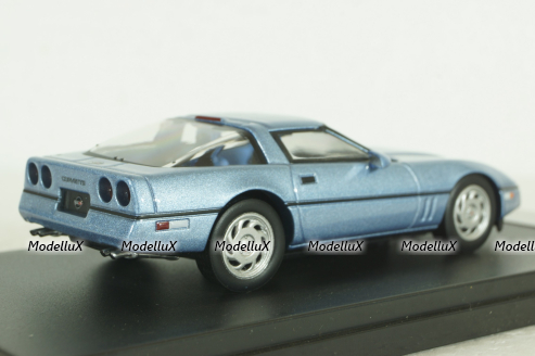 Chevrolet Corvette C4 Coupe 1984 lightblue-metallic, PRD591, Premium X 1:43