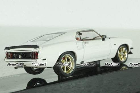 Ford Mustang Fastback (1969) white, Fast&Furious #19, FF019, Altaya 1:43