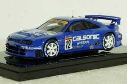 Nissan Skyline (R33) No.12, JGTC 1998 Calsonic, blue, 44192, Ebbro 1:43 Уценка!
