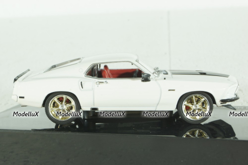 Ford Mustang Fastback (1969) white, Fast&Furious #19, FF019, Altaya 1:43
