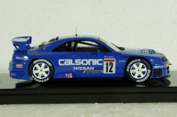 Nissan Skyline (R33) No.12, JGTC 1998 Calsonic, blue, 44192, Ebbro 1:43 Уценка!