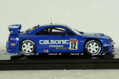Nissan Skyline (R33) No.12, JGTC 1998 Calsonic, blue, 44192, Ebbro 1:43 Уценка!