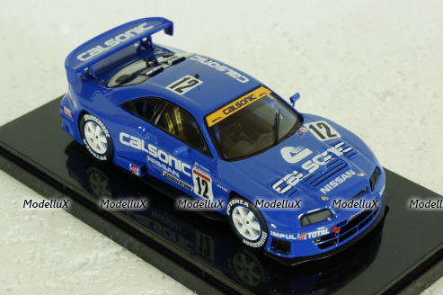 Nissan Skyline (R33) No.12, JGTC 1998 Calsonic, blue, 44192, Ebbro 1:43 Уценка!