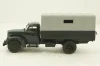 УралЗис-355М, борт с тентом, зеленый/серый, АвтоИстория 1:43