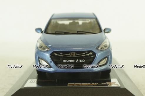 Hyundai i30 5-door 2012 blue, PRD268, Premium X 1:43