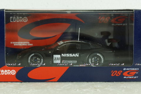 Nissan Nismo GT-R Low Down Force Test Version matt-black, 44119, Ebbro 1:43