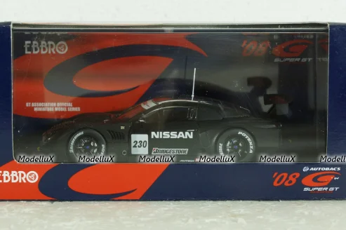 Nissan Nismo GT-R Low Down Force Test Version matt-black, 44119, Ebbro 1:43