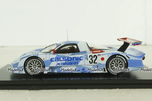 Nissan R390 GT1 #32 3rd 24h LeMans 1998 Suzuki, Hoshino, Kageyama, Spark 1:43