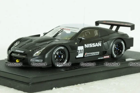 Nissan Nismo GT-R Low Down Force Test Version matt-black, 44119, Ebbro 1:43