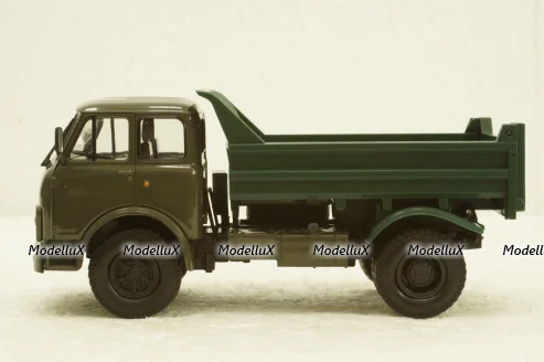 Маз-5549 самосвал 1977 хаки/зеленый, Н959, Наш Автопром 1:43