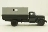 УралЗис-355М, борт с тентом, зеленый/серый, АвтоИстория 1:43
