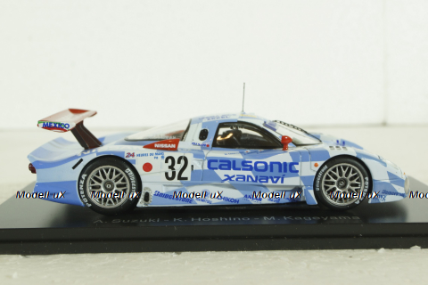 Nissan R390 GT1 #32 3rd 24h LeMans 1998 Suzuki, Hoshino, Kageyama, Spark 1:43