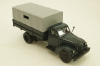 УралЗис-355М, борт с тентом, зеленый/серый, АвтоИстория 1:43