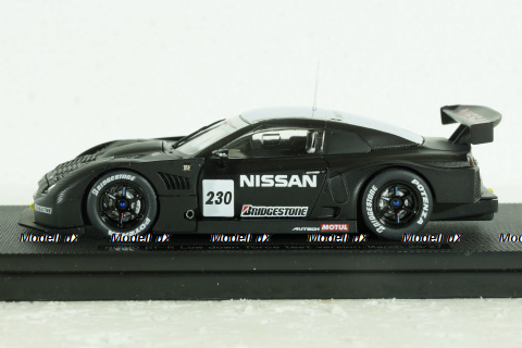 Nissan Nismo GT-R Low Down Force Test Version matt-black, 44119, Ebbro 1:43