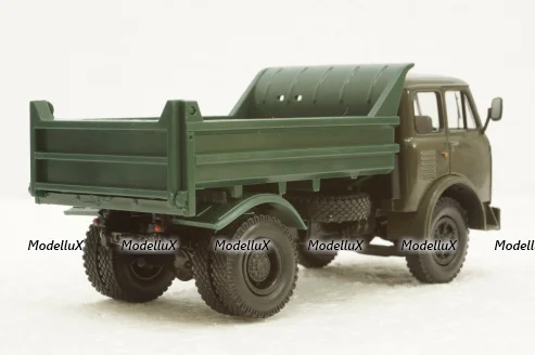 Маз-5549 самосвал 1977 хаки/зеленый, Н959, Наш Автопром 1:43