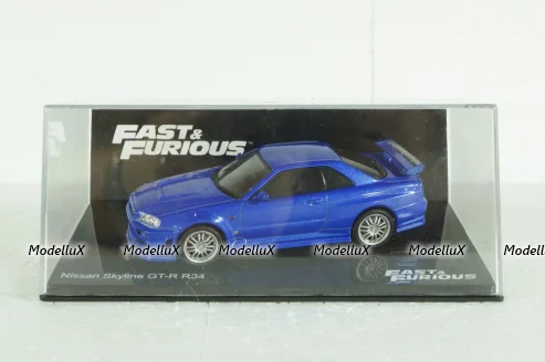 Nissan Skyline GT-R R34 (2000), Fast&Furious, Altaya 1:43