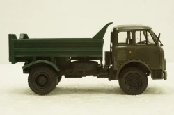 Маз-5549 самосвал 1977 хаки/зеленый, Н959, Наш Автопром 1:43