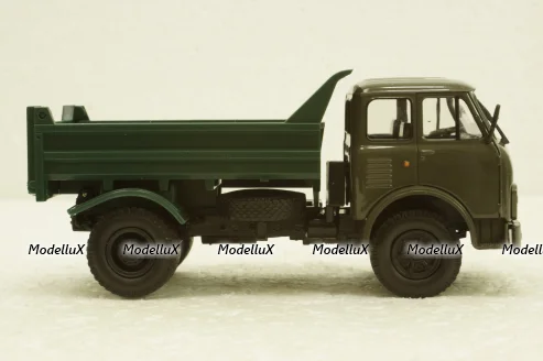 Маз-5549 самосвал 1977 хаки/зеленый, Н959, Наш Автопром 1:43