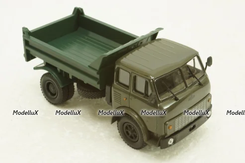 Маз-5549 самосвал 1977 хаки/зеленый, Н959, Наш Автопром 1:43