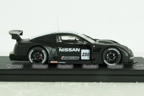 Nissan Nismo GT-R Low Down Force Test Version matt-black, 44119, Ebbro 1:43