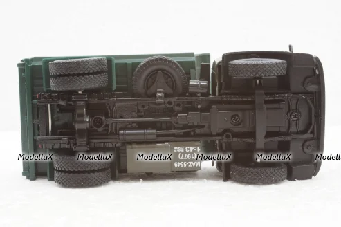 Маз-5549 самосвал 1977 хаки/зеленый, Н959, Наш Автопром 1:43