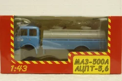 Маз-500 АЦПТ-5,6 1974 голубой/серый, Н970, Наш Автопром 1:43