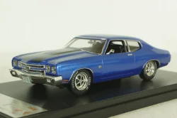 Chevrolet Chevelle SS  1970 blue metallic / black, PRD464, Premium X 1:43