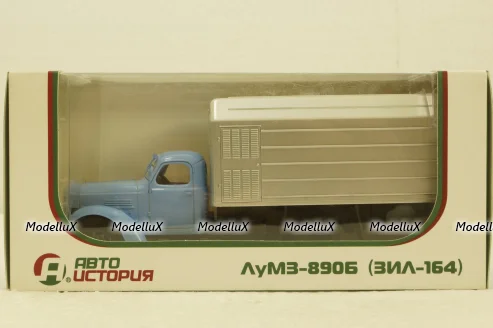 Зил-164 Лумз-890Б, голубой/серый, АвтоИстория 1:43