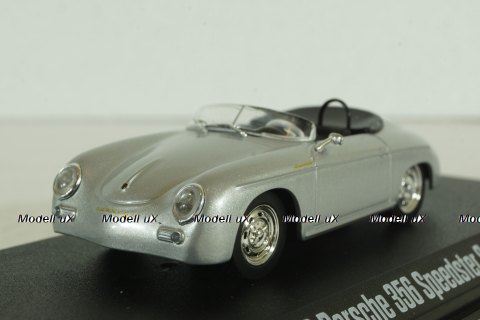Porsche 356 Speedster Super, 1958, silver, 86597, Greenlight 1:43
