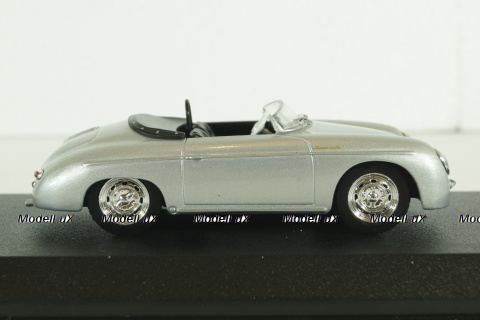 Porsche 356 Speedster Super, 1958, silver, 86597, Greenlight 1:43