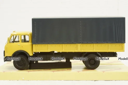 Маз-53352 борт с тентом желтый 1977, Н297, Наш Автопром 1:43