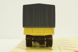 Маз-53352 борт с тентом желтый 1977, Н297, Наш Автопром 1:43