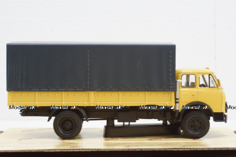 Маз-53352 борт с тентом желтый 1977, Н297, Наш Автопром 1:43