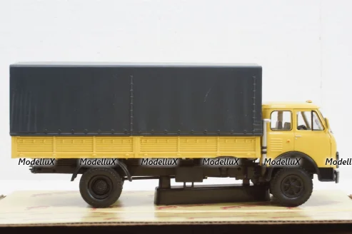 Маз-53352 борт с тентом желтый 1977, Н297, Наш Автопром 1:43