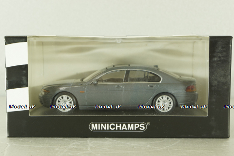 BMW 745I (E65) grey, 7 Series, 80420142203, Minichamps 1:43