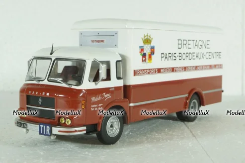 Saviem JM 240 1964 Bretagne Koffer-LKW, Altaya 1:43