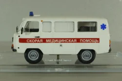 Уаз-452 медицинский, белый, Конверсия 1:43