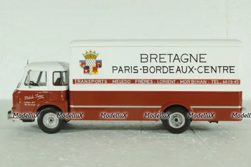 Saviem JM 240 1964 Bretagne Koffer-LKW, Altaya 1:43