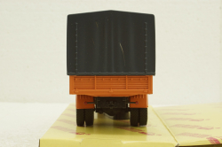 Маз-53352 борт с тентом оражевый 1974, Н296, Наш Автопром 1:43