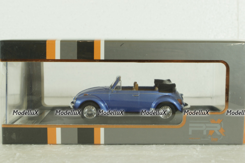Volkswagen Beetle Cabriolet, 1973, blue metallic, PRD531, Premium X 1:43
