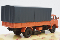 Маз-53352 борт с тентом оражевый 1974, Н296, Наш Автопром 1:43