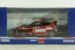 Honda CR-Z Legend Cup 2011 redmetallic with decals, 44693, Ebbro 1:43