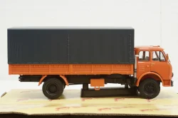Маз-53352 борт с тентом оражевый 1974, Н296, Наш Автопром 1:43