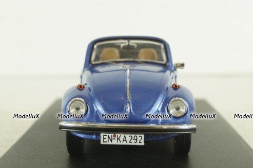 Volkswagen Beetle Cabriolet, 1973, blue metallic, PRD531, Premium X 1:43