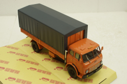 Маз-53352 борт с тентом оражевый 1974, Н296, Наш Автопром 1:43