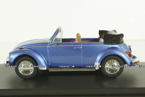 Volkswagen Beetle Cabriolet, 1973, blue metallic, PRD531, Premium X 1:43