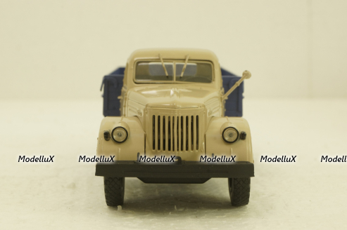 УралЗис-355М, борт, бежевый/синий, АвтоИстория 1:43